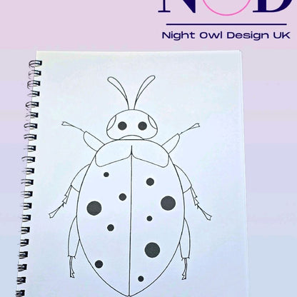 Insects Colouring Book