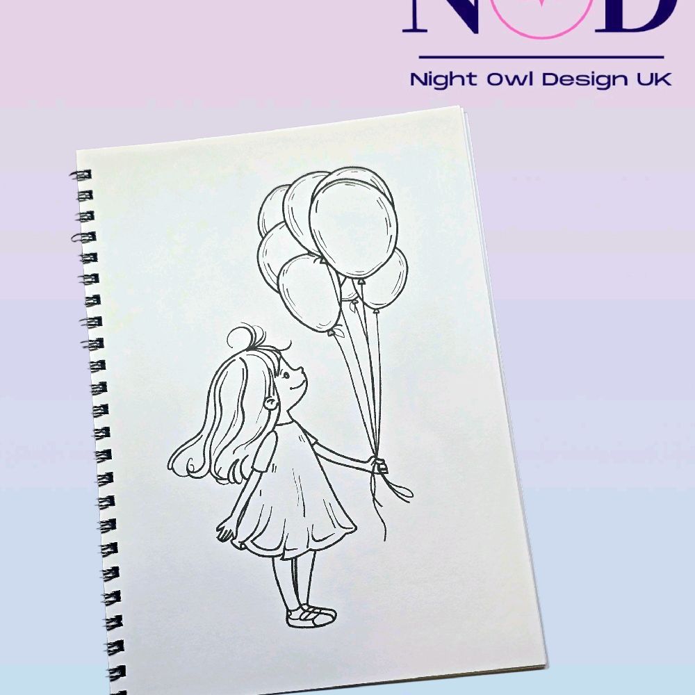 Birthday Party Colouring Book