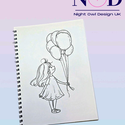 Birthday Party Colouring Book