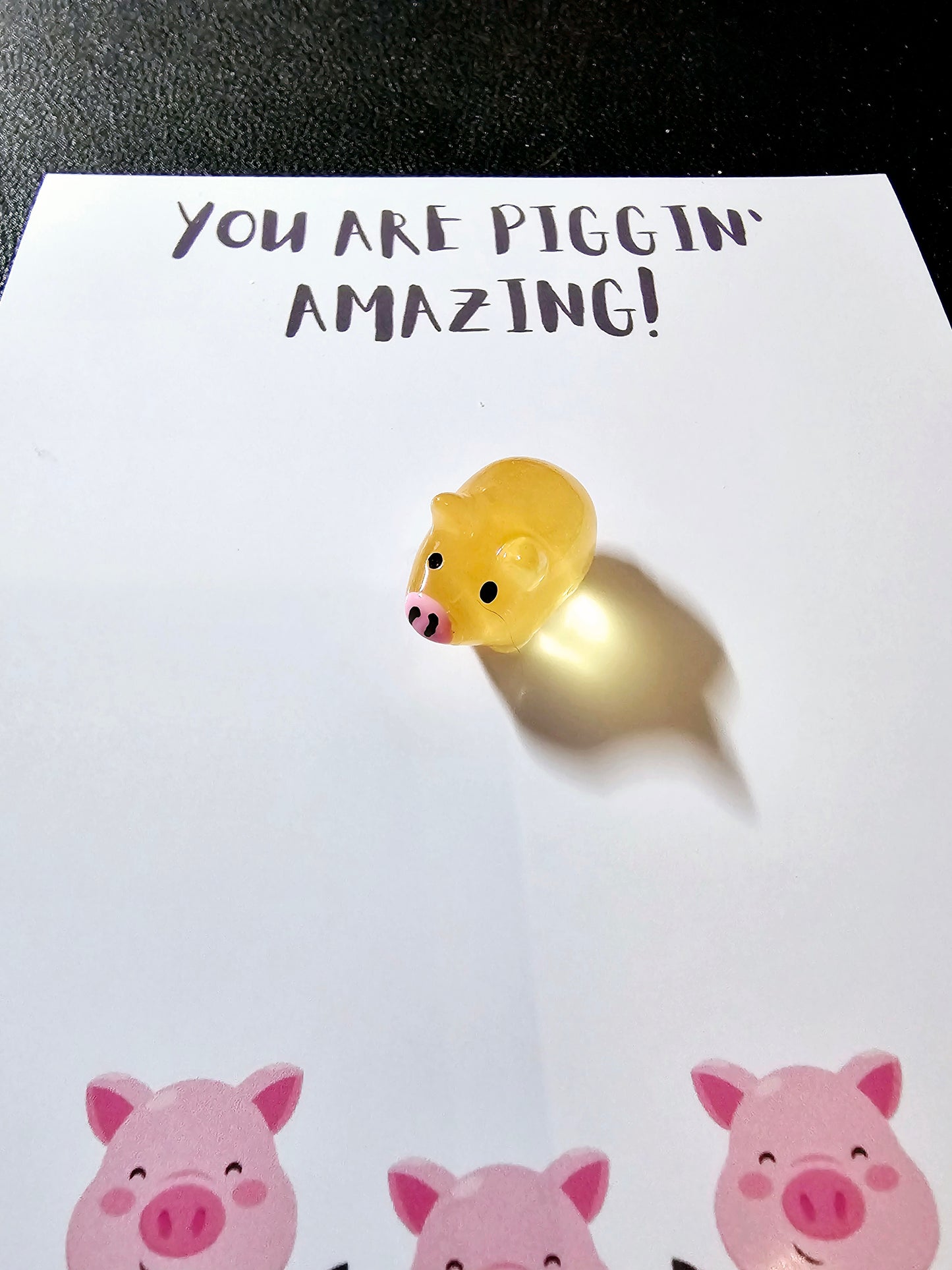 You are Piggin' Amazing Pig Keyring