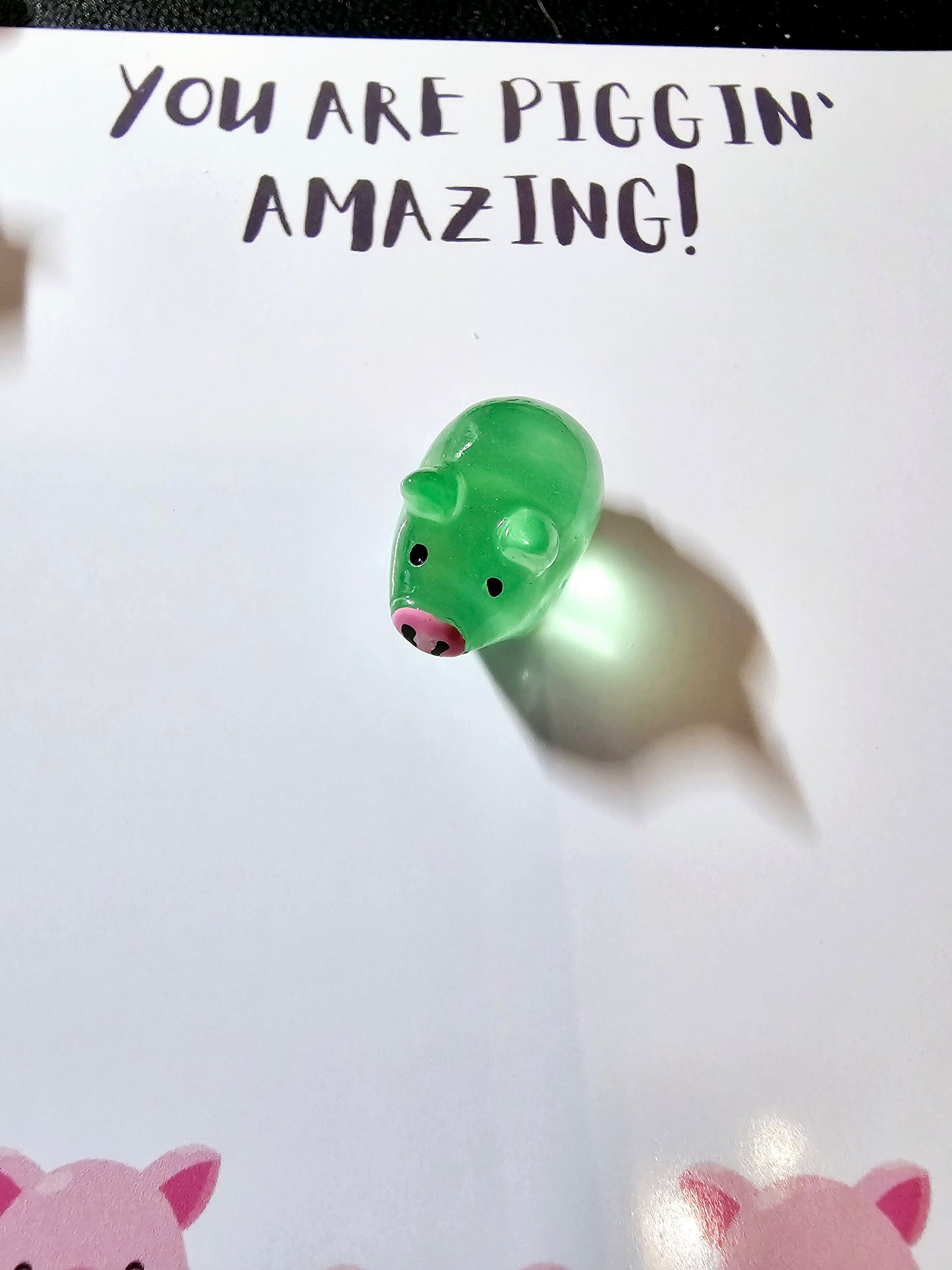 You are Piggin' Amazing Pig Keyring