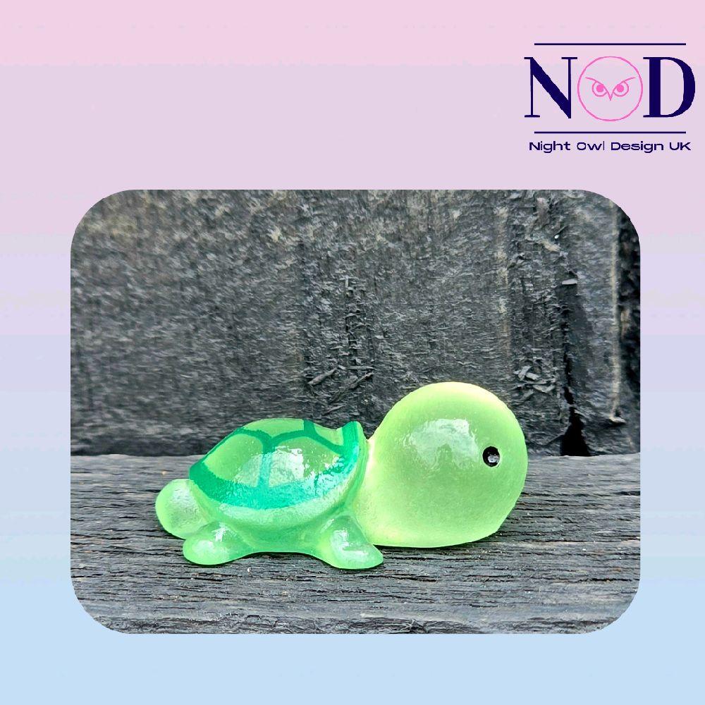 Turtle Glow in the Dark Shoe Charm