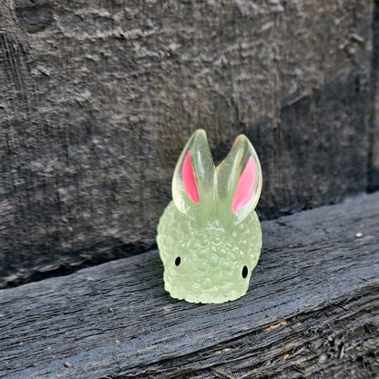 Rabbit Glow in the dark Shoe Charm