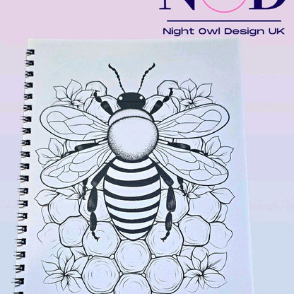 Bumble Bee Colouring Book