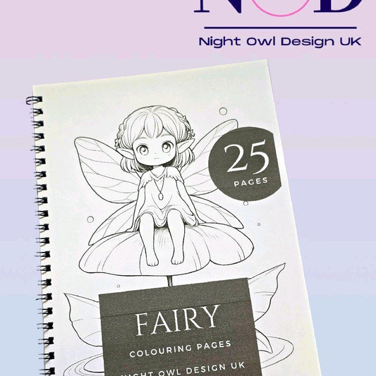 Fairy Colouring Book
