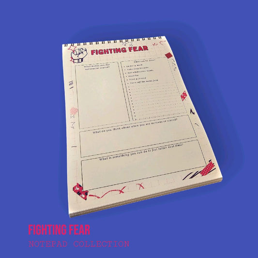 Fighting Fear Notepad