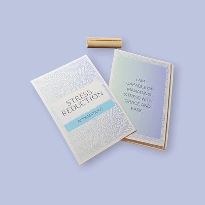 Stress Reduction Affirmation Cards