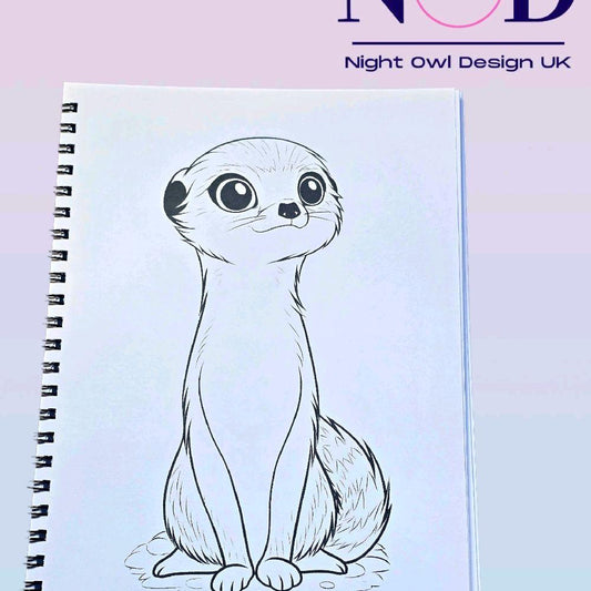 Safari Animals Colouring Book