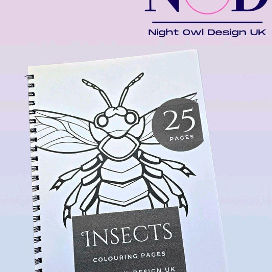 Insects Colouring Book