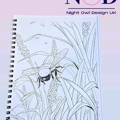 Bumble Bee Colouring Book