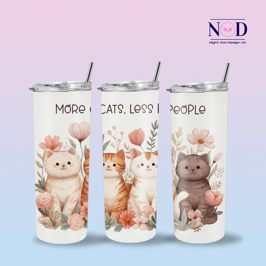 More Cats Less People 20oz Tumbler