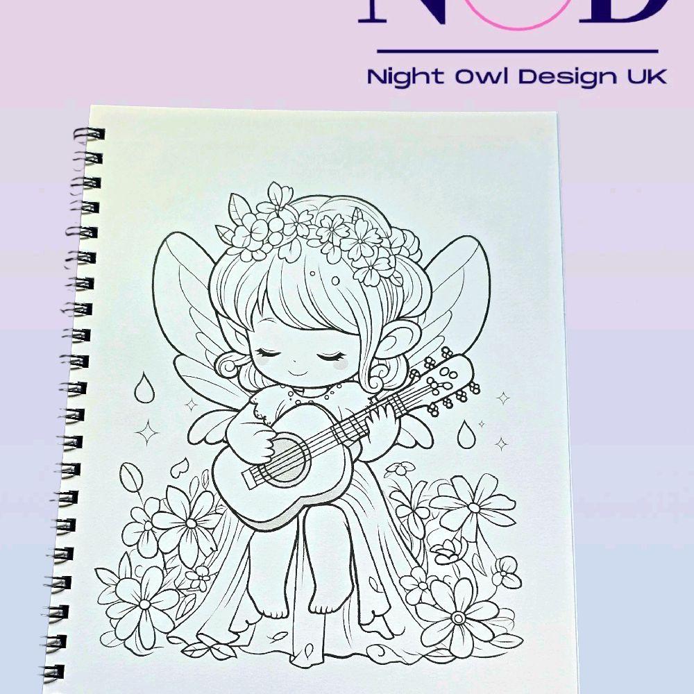 Fairy Colouring Book