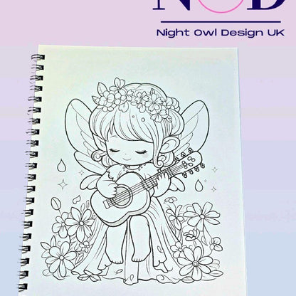 Fairy Colouring Book