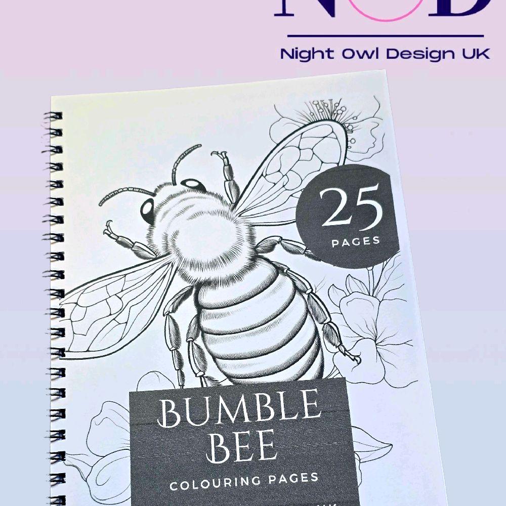 Bumble Bee Colouring Book