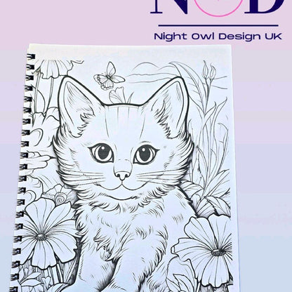 Volume 1 Kittens Colouring Book