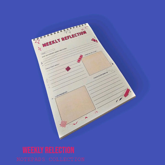 Weekly Reflection Notepad
