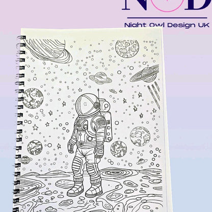 Space Colouring Book