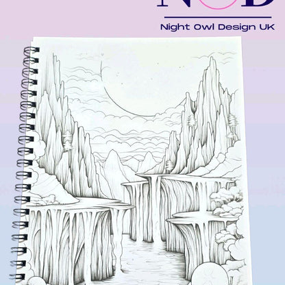 Dreamscape Colouring Book