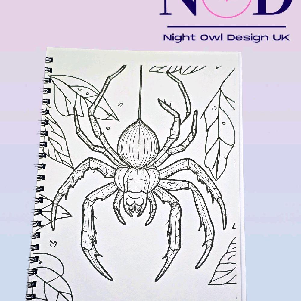 Autumn Animals Colouring Book