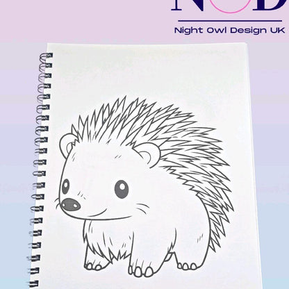 Woodland Animal Colouring Book