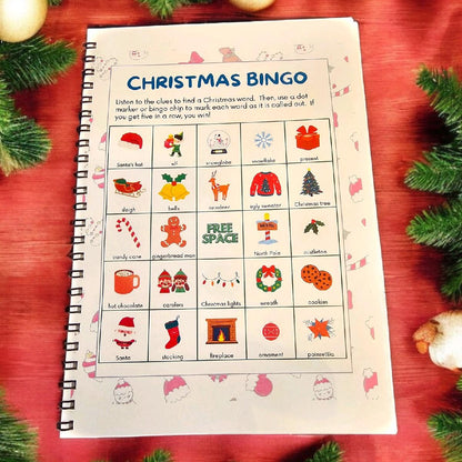 Christmas Activities Book for Kids