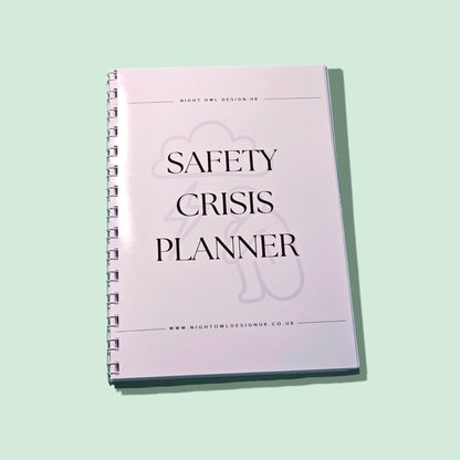 Safety Crisis Journal Planner