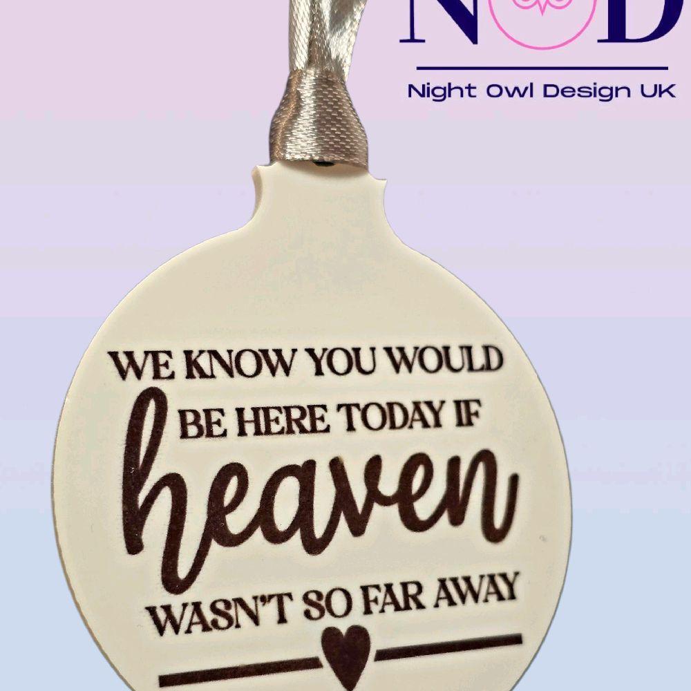 Memorial Christmas Bauble