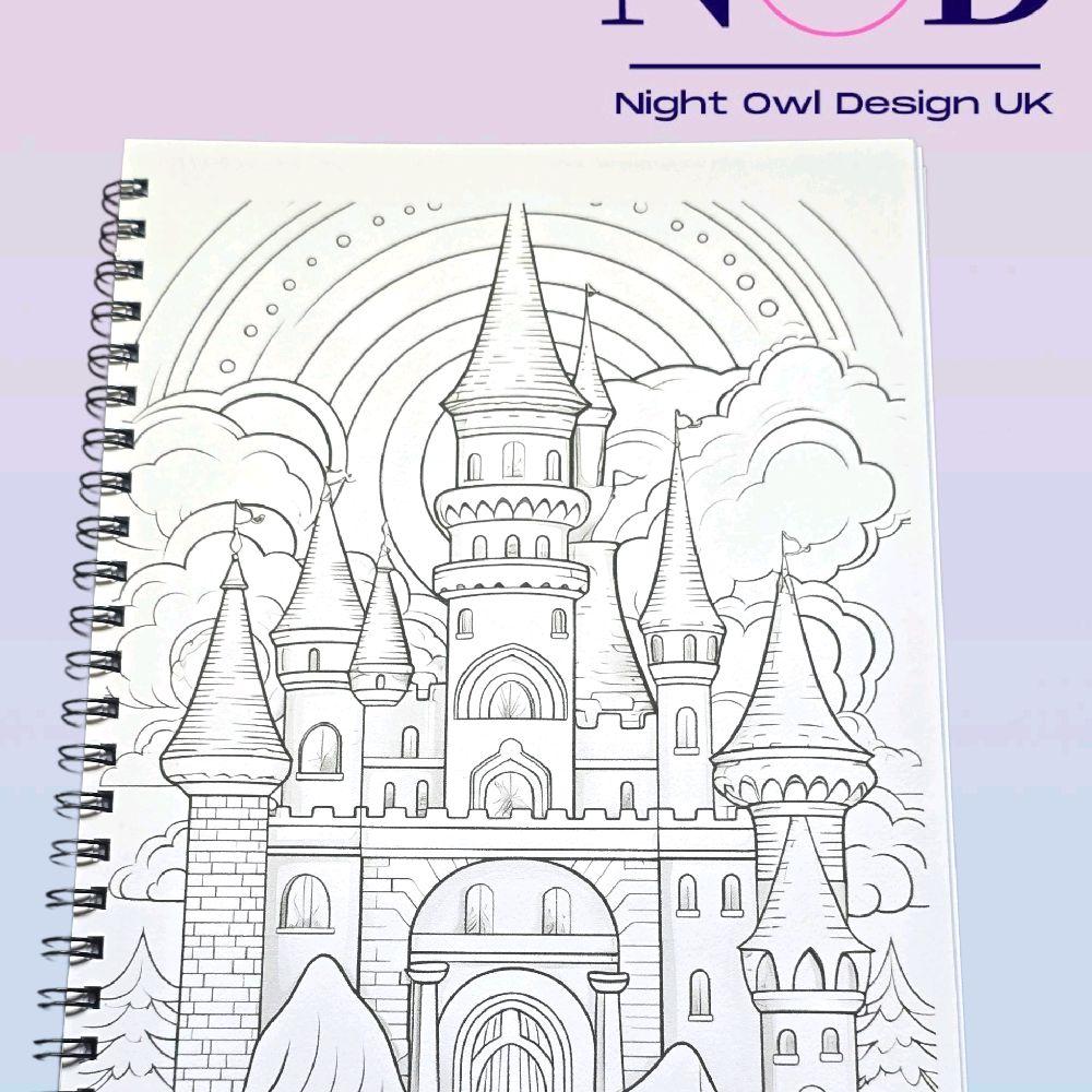 Dreamscape Colouring Book