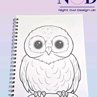 Woodland Animal Colouring Book