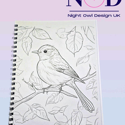 Autumn Animals Colouring Book