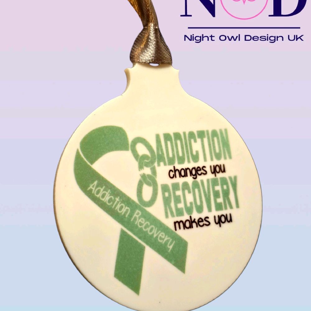 Addiction Changes You Bauble