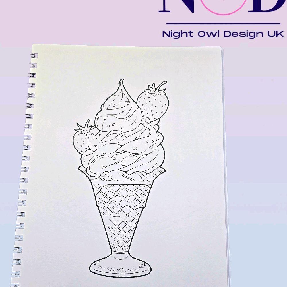 Berry First Colouring Book