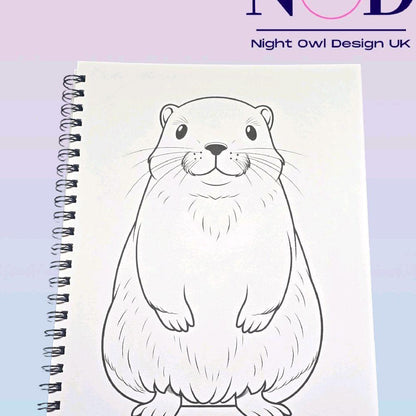 Woodland Animal Colouring Book