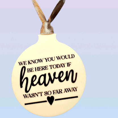 Memorial Christmas Bauble