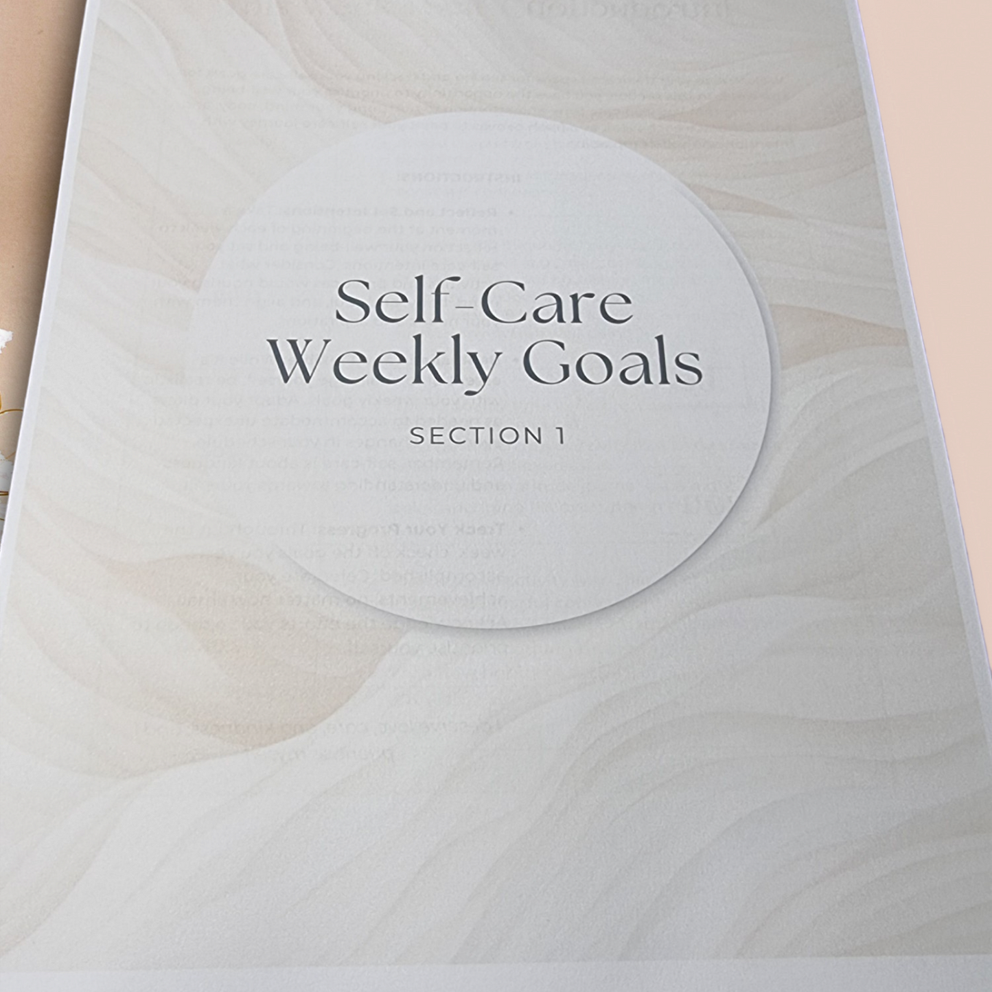 Self Care Planner