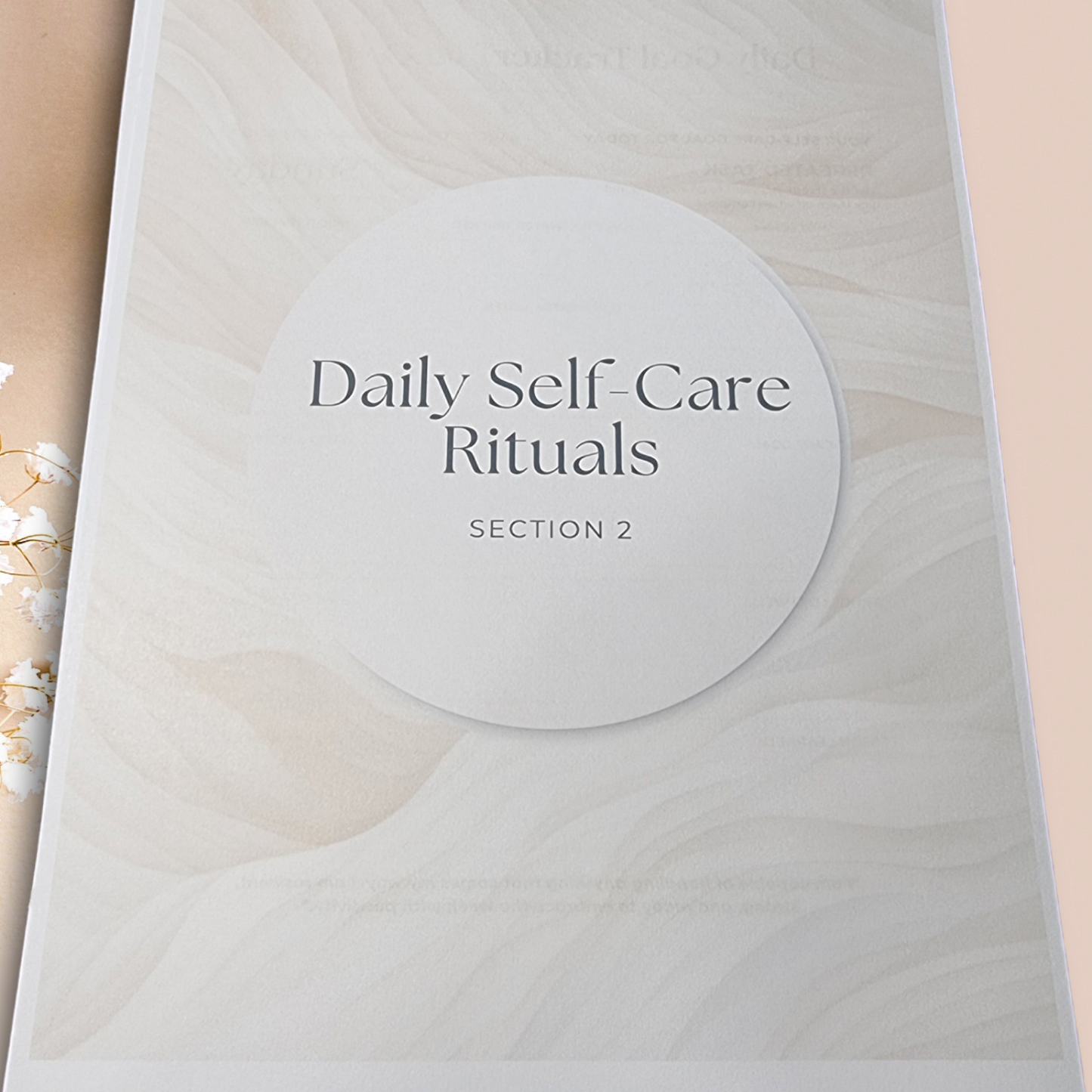 Self Care Planner