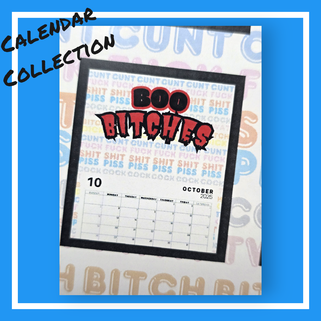 Adult Humour Swear Calendar