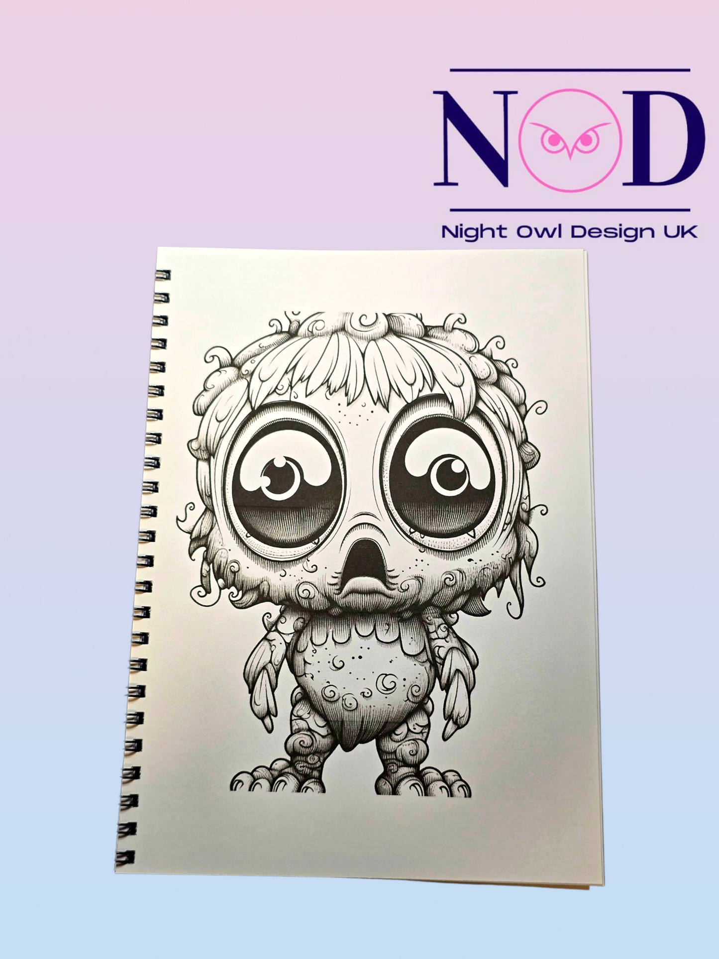 Creepy Cute Animals Colouring Book