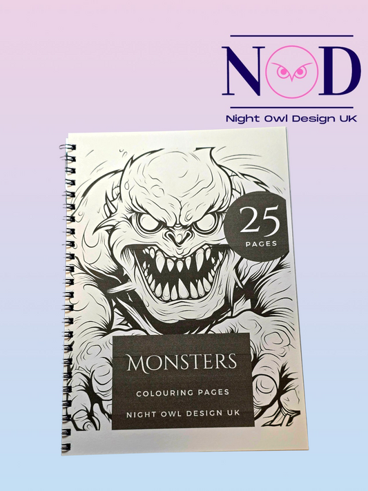 Monsters Colouring Book