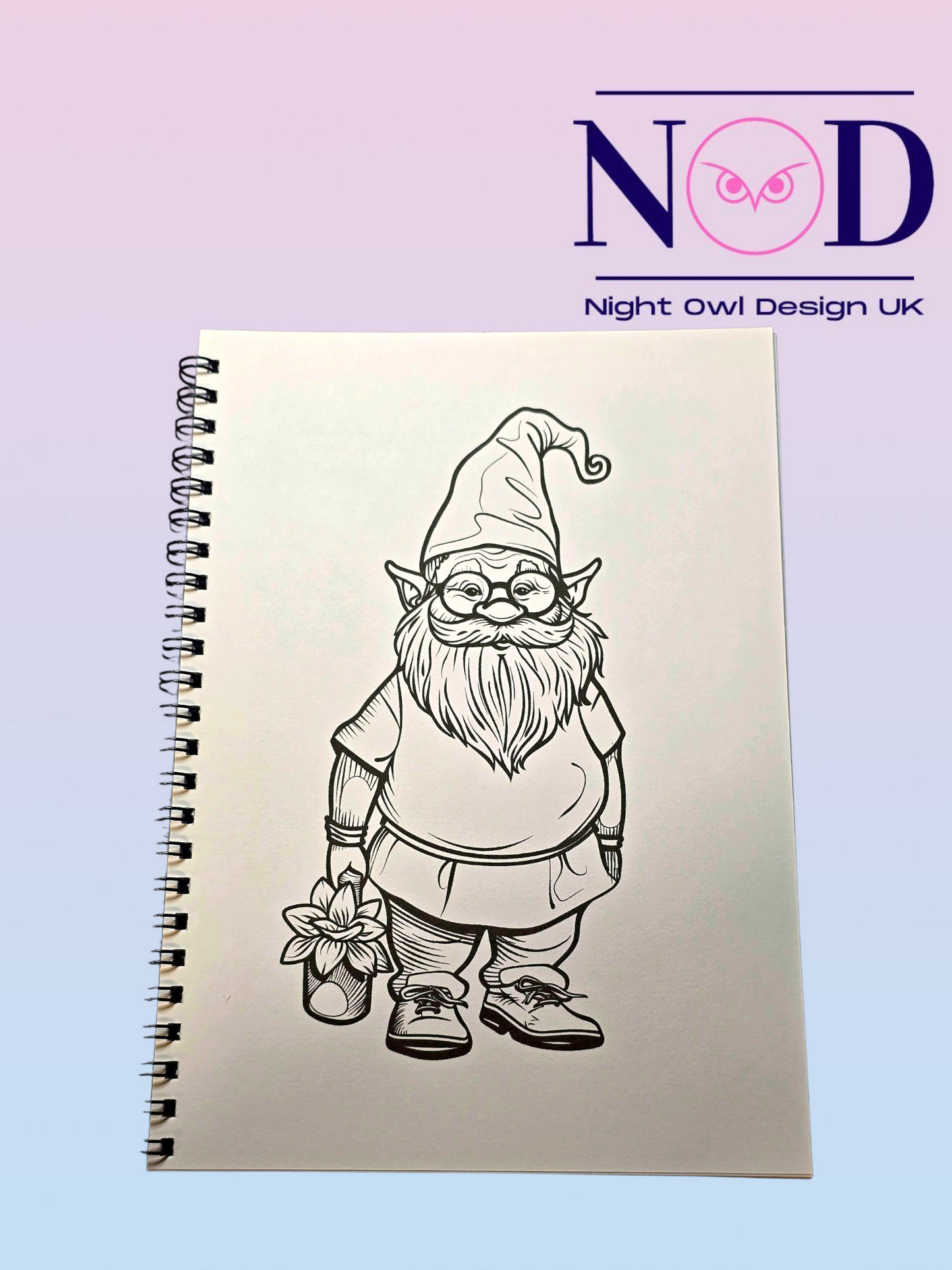 Gnomes Colouring Book
