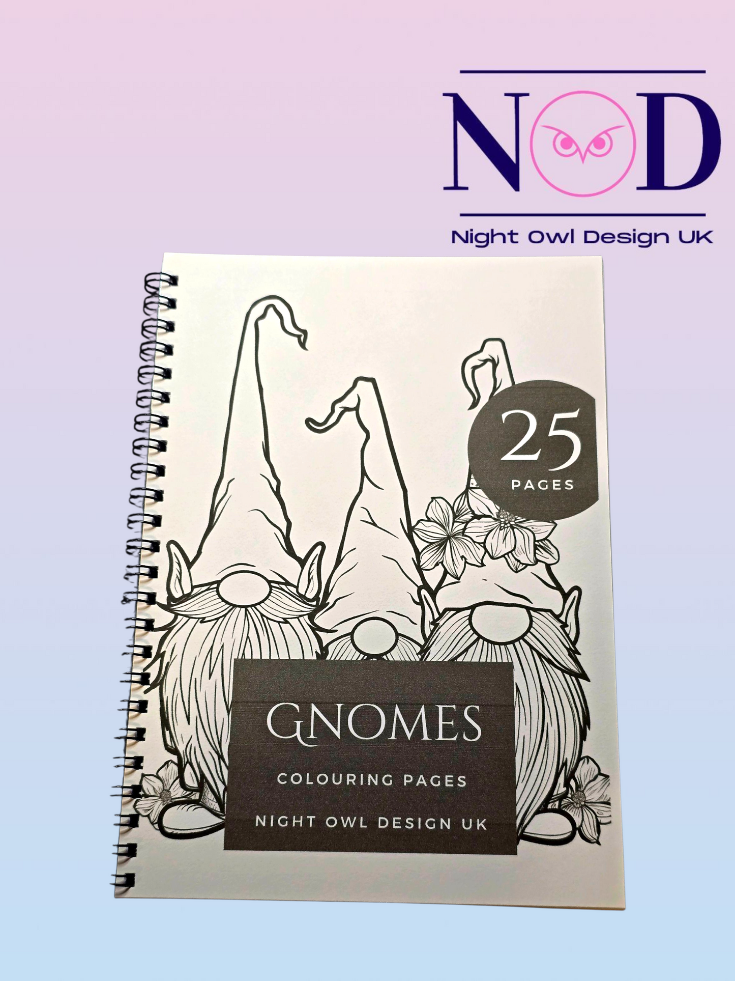 Gnomes Colouring Book