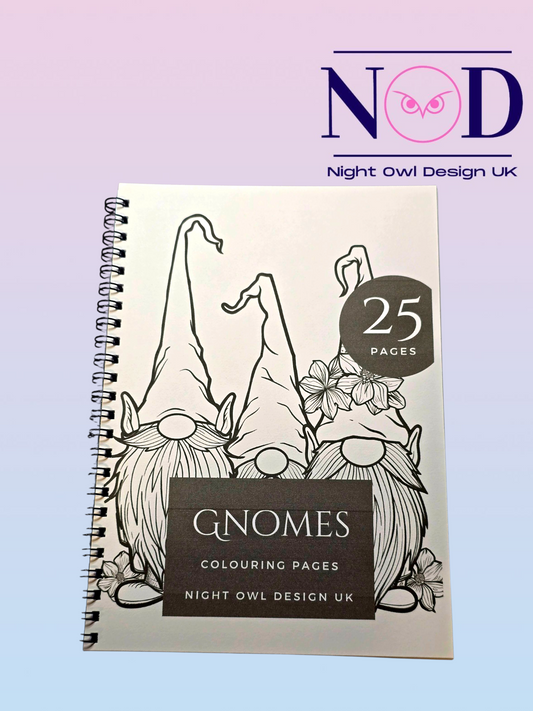 Gnomes Colouring Book