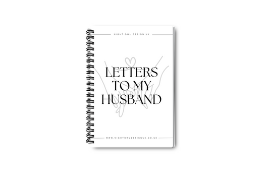 Letters to my husband journal
