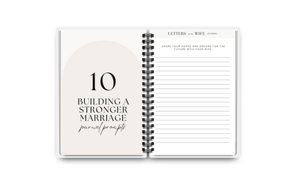 Letters to my wife journal