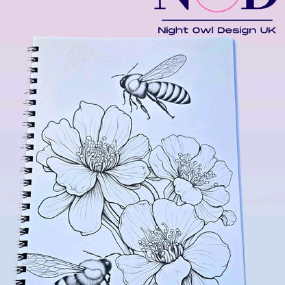Bumble Bee Colouring Book
