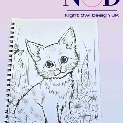 Volume 1 Kittens Colouring Book