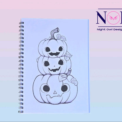 Spooky Themed Colouring Book