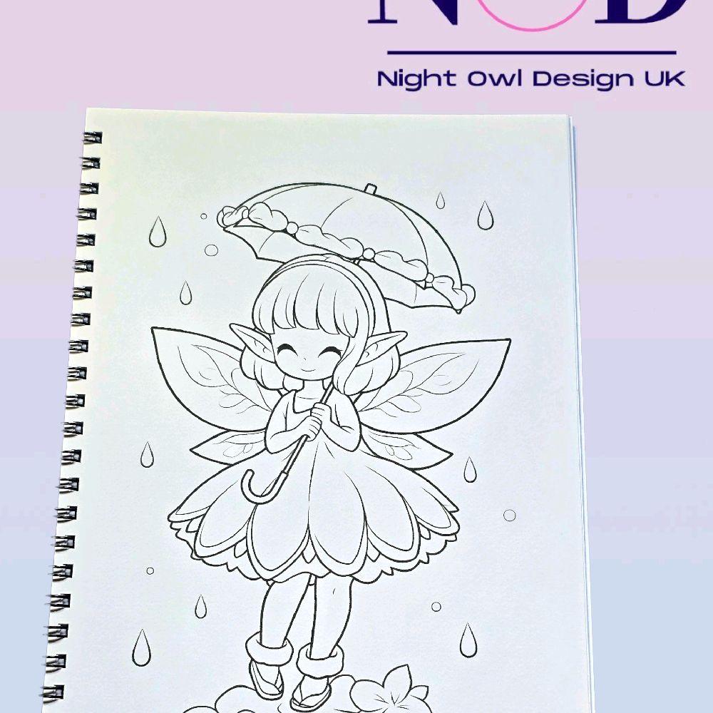 Fairy Colouring Book