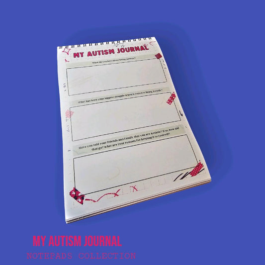 Autism Journal Notepad, Mental Health