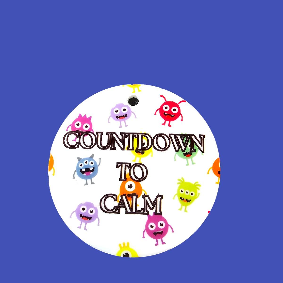 Countdown to Calm Keyring, Bag Tag